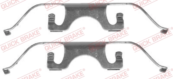 Accessory Kit, disc brake pad